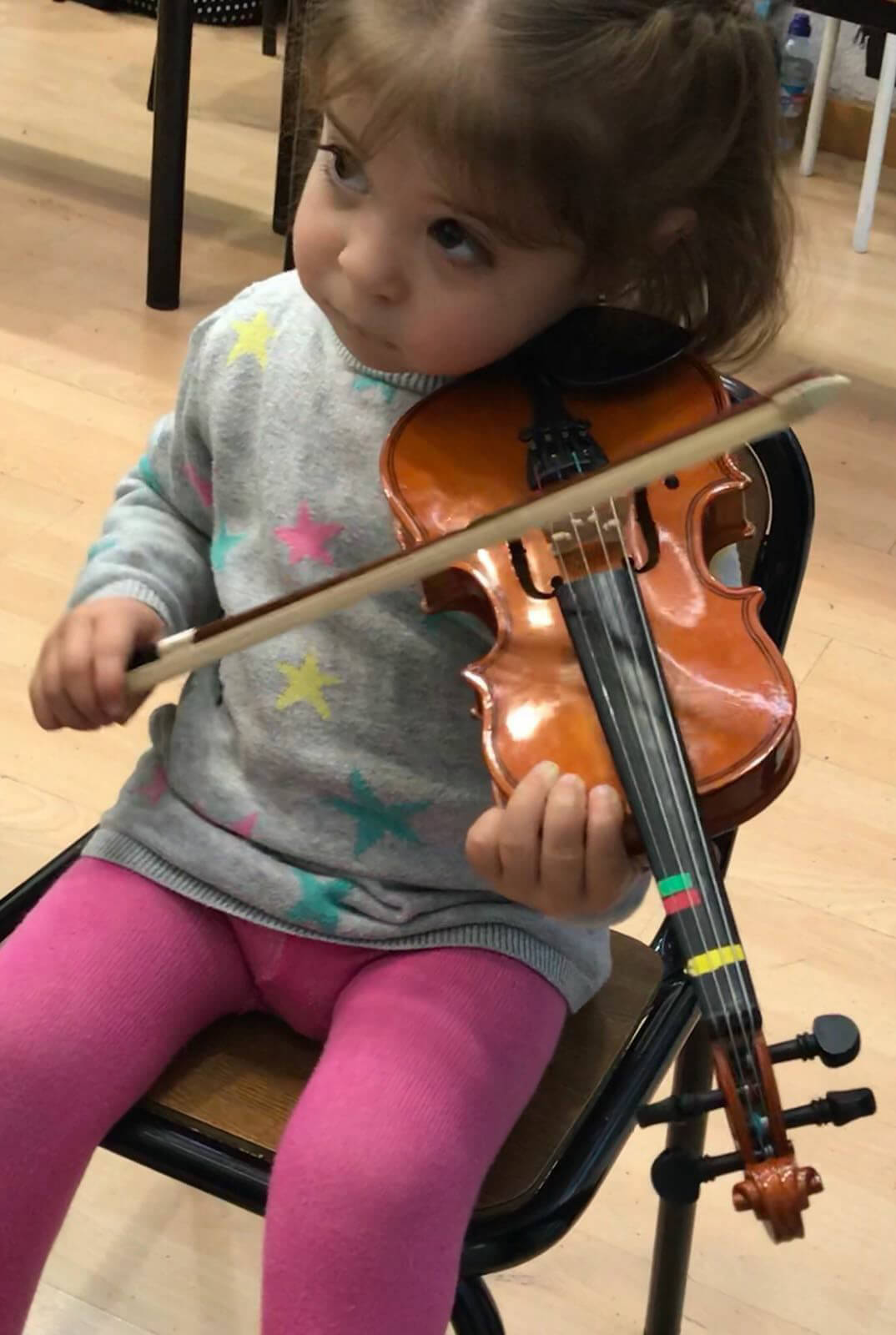 Método Colina violín bebés en alicante